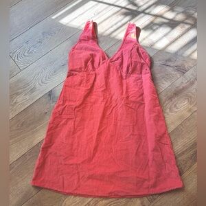 NWT American Eagle Babydoll Corduroy Mini Dress Medium